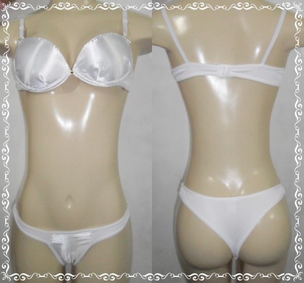 Conjunto de lingerie white silk II