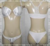 Conjunto de lingerie white silk